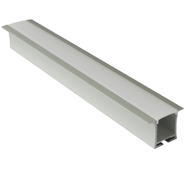 Recessed Or Suspension Flange Aluminum 15mm LED Strip Profile Recessed Or Suspension Flange Aluminum 15mm LED Strip Profile